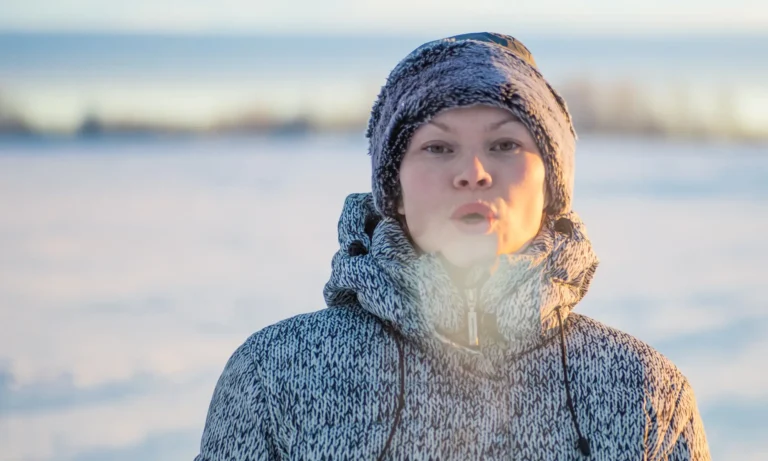 Breathing easier in cold air